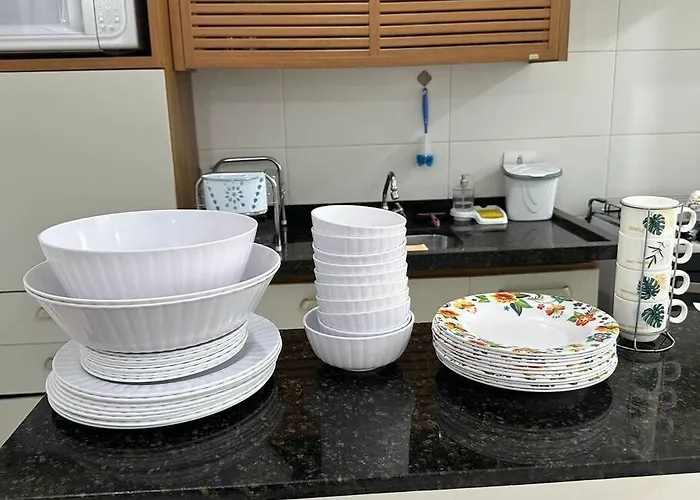 Apartamento Aconchegante em Ubatuba Apê das Flores